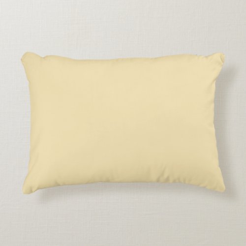 Banana Mania solid color  Accent Pillow