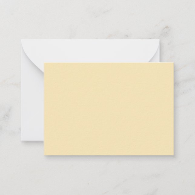 Banana Mania (solid color)  Note Card (Front)