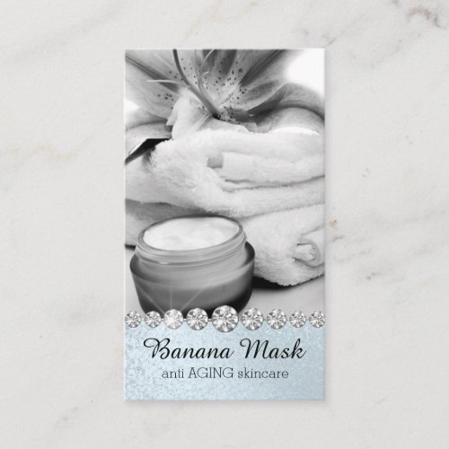 Banana Mask Skincare Cream Homemade Anti AGING Business Card