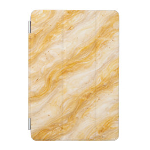 Banana Milkshake Marble Texture Design iPad Mini Cover