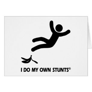 Banana My Own Stunts Cards