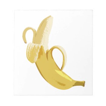 Banana Notepad by OblivionHead at Zazzle