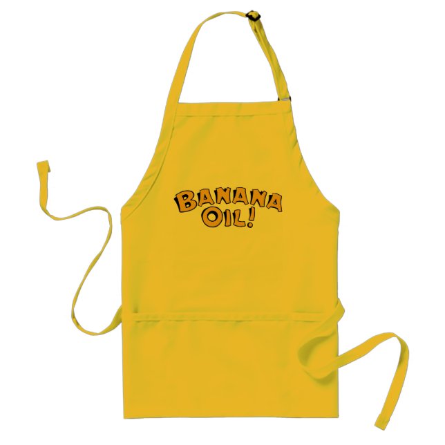 Banana Oil Adult Apron (Front)