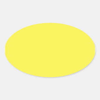 Banana Oval Sticker