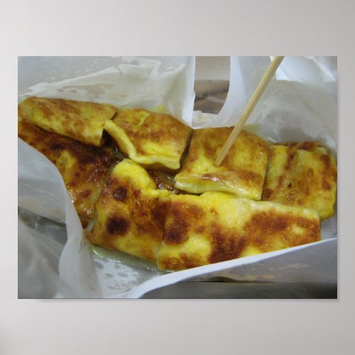 Banana Pancake  バックパッキング Thai Street Food Poster