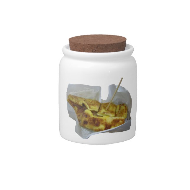 Banana Pancake [Roti Kluai Khai] Candy Jar (Front)