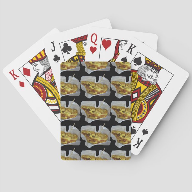 Banana Pancake [Roti Kluai Khai] Poker Cards (Back)