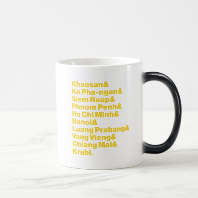 Banana Pancake Trail / Circuit Color Morph Mug (Right)