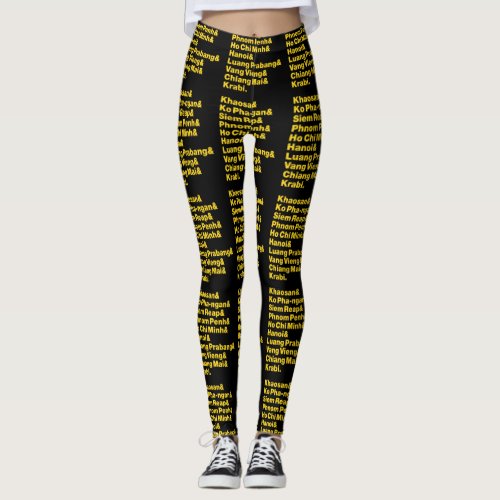 Banana Pancake Trail  Circuit Leggings