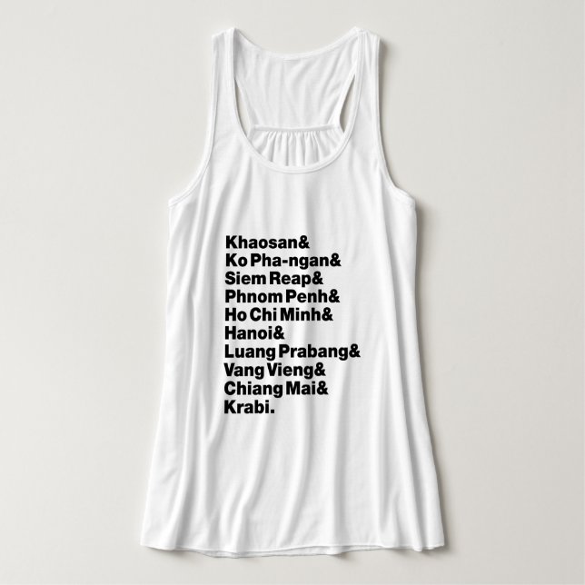 Banana Pancake Trail / Circuit Tank Top (Design Front)