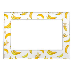Banana Pattern 4 Magnetic Frame