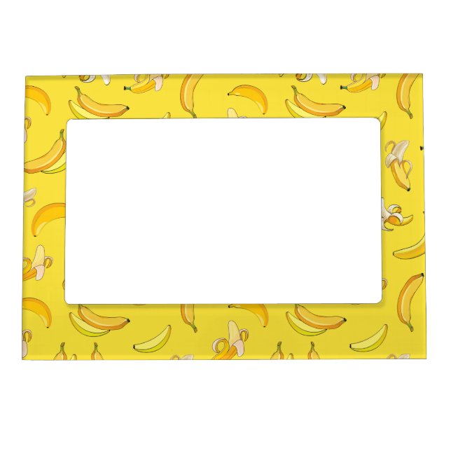 Banana Pattern 4 Magnetic Frame (Front)
