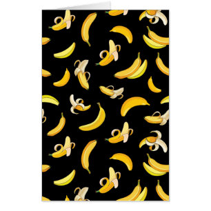 Banana Pattern 5 Card