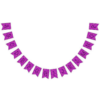 Banana Pattern bunting banner