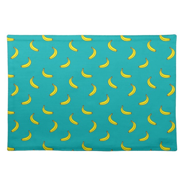 Banana Pattern Cloth Placemat (Front)