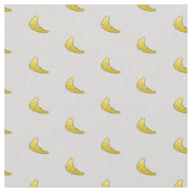 Banana pattern fabric (Close Up)