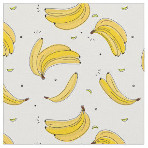 Banana pattern fabric