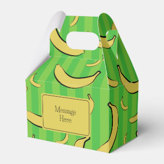 Banana Pattern Favor Box