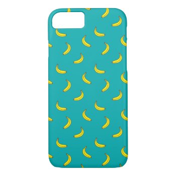Banana Pattern Iphone 7 Case by imaginarystory at Zazzle