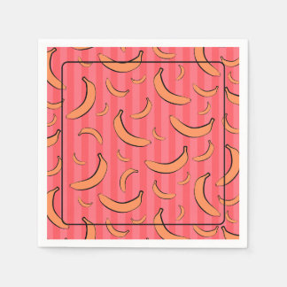 Banana Pattern Paper Napkin