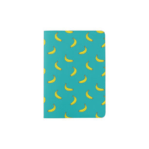 Banana Pattern Passport Holder