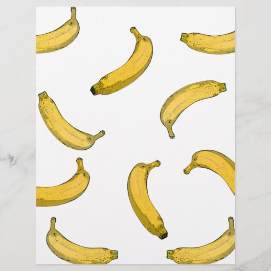 Banana pattern sketch version (Front)