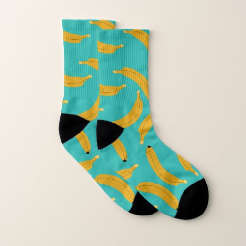 Banana Pattern Socks