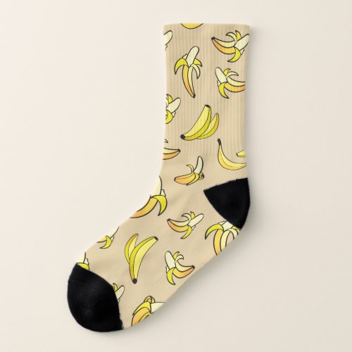 Banana Pattern Socks