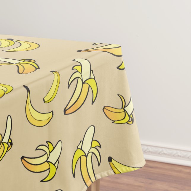 Banana Pattern Tablecloth (In Situ)