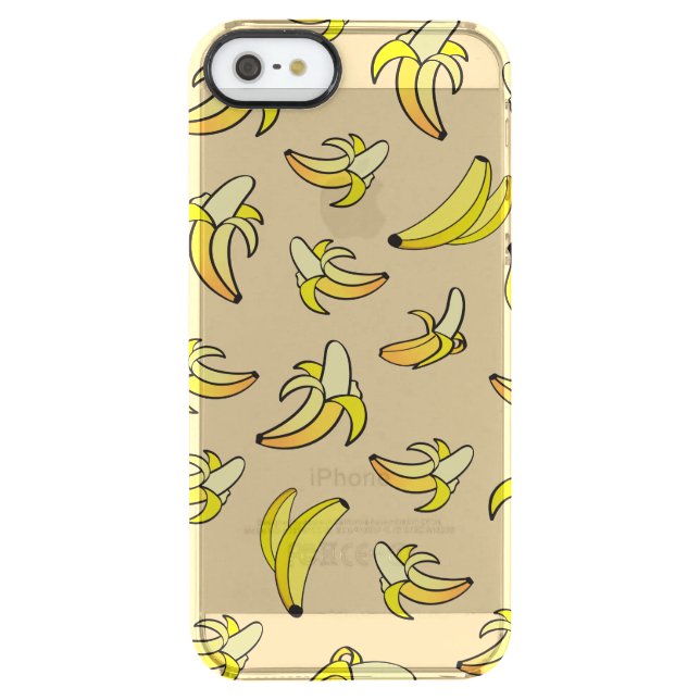 Banana Pattern Uncommon iPhone Case (Back)