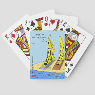 "Banana Peel" Poker Cards
