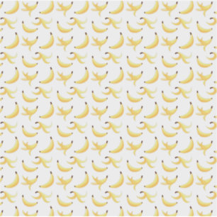 Banana peels polygon modern pattern sticker