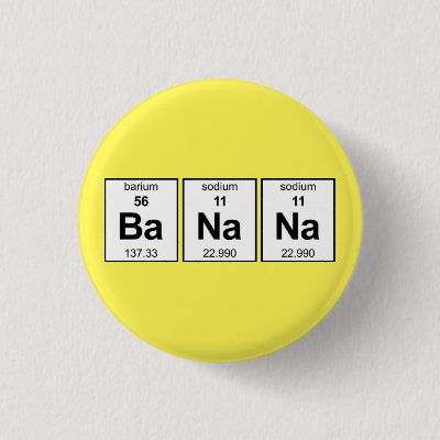 BaNaNa Periodic Table Button