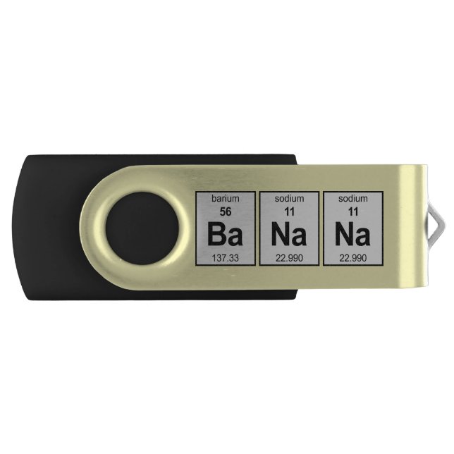 BaNaNa Periodic Table Flash Drive (Front)