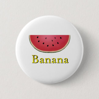Banana Pinback Button