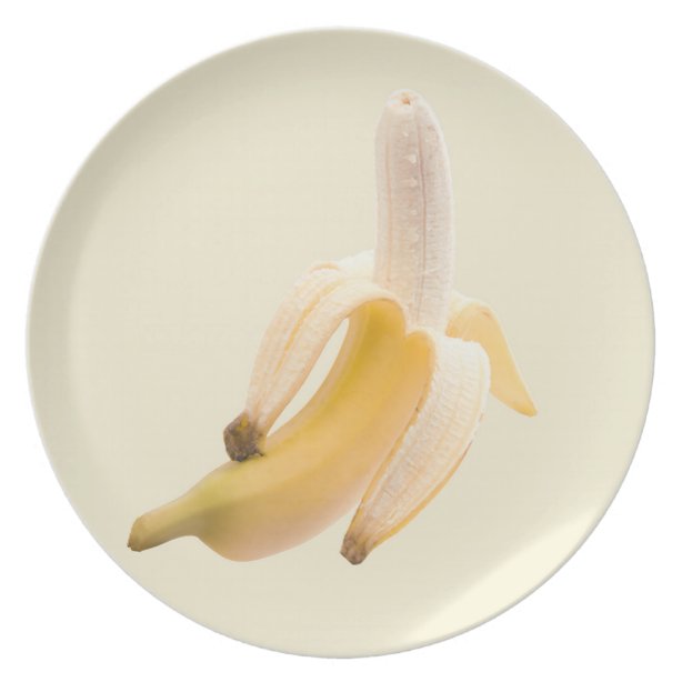 Banana Plates Zazzle