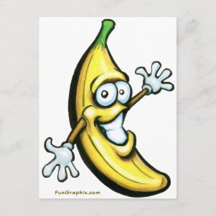 Banana Postcard