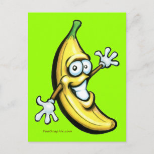Banana Postcard