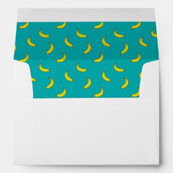 Banana Print Envelope by imaginarystory at Zazzle