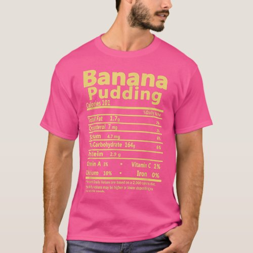 Banana Pudding Thanksgiving Outfits Family Nutriti T_Shirt