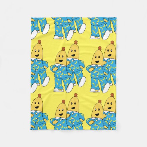 Banana Pyjama Australia  Cute Kids  Funny Fleece Blanket