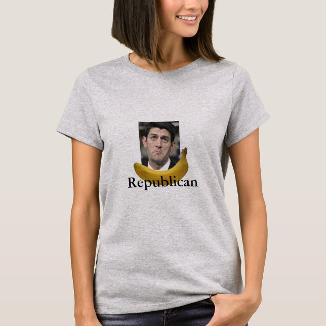 Banana Republican Paul Ryan T-Shirt (Front)