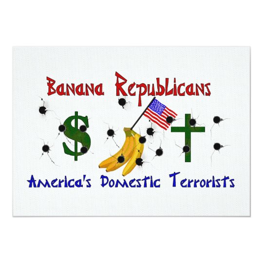 Banana Republicans Card