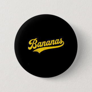 Banana Retro Humor Bananas Clic Men Women Kids Button