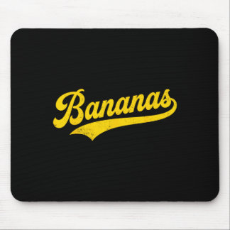 Banana Retro Humor Bananas Clic Men Women Kids Mouse Pad