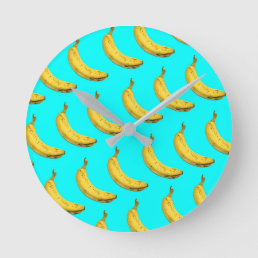 Banana Round Clock
