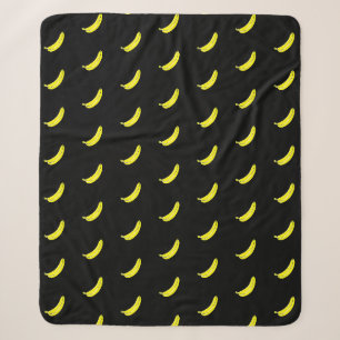 Banana Sherpa Blanket
