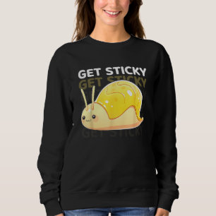 Banana Slug Collecting Quote for Slug Science 11 Sweatshirt