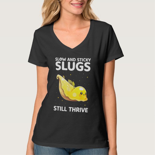 Banana Slug Collecting Quote for Slug Science 12 T-Shirt (Front)