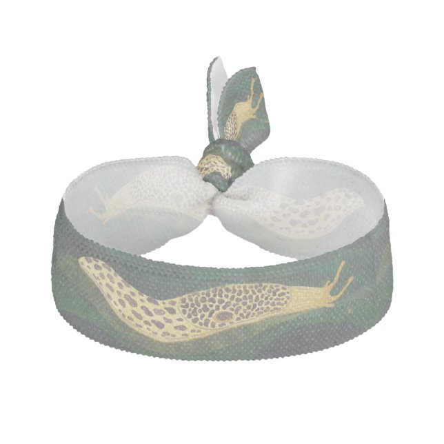 Banana Slug Ribbon Hair Tie (Front)